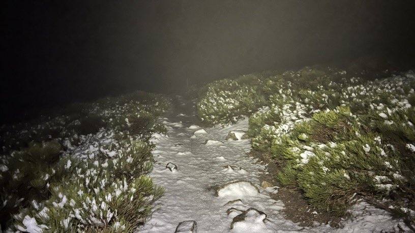 112cmadrid's tweet photo. ❄ ¡Primera nevada en la @ComunidadMadrid!

🌨 Los primeros días de otoño nos regalan esta estampa invernal en la Sierra de Guadarrama. En #Peñalara y #HermanaMenor ya se han producido las primeras precipitaciones en forma de nieve.

#ASEM112 https://t.co/sWjvtJAoGQ