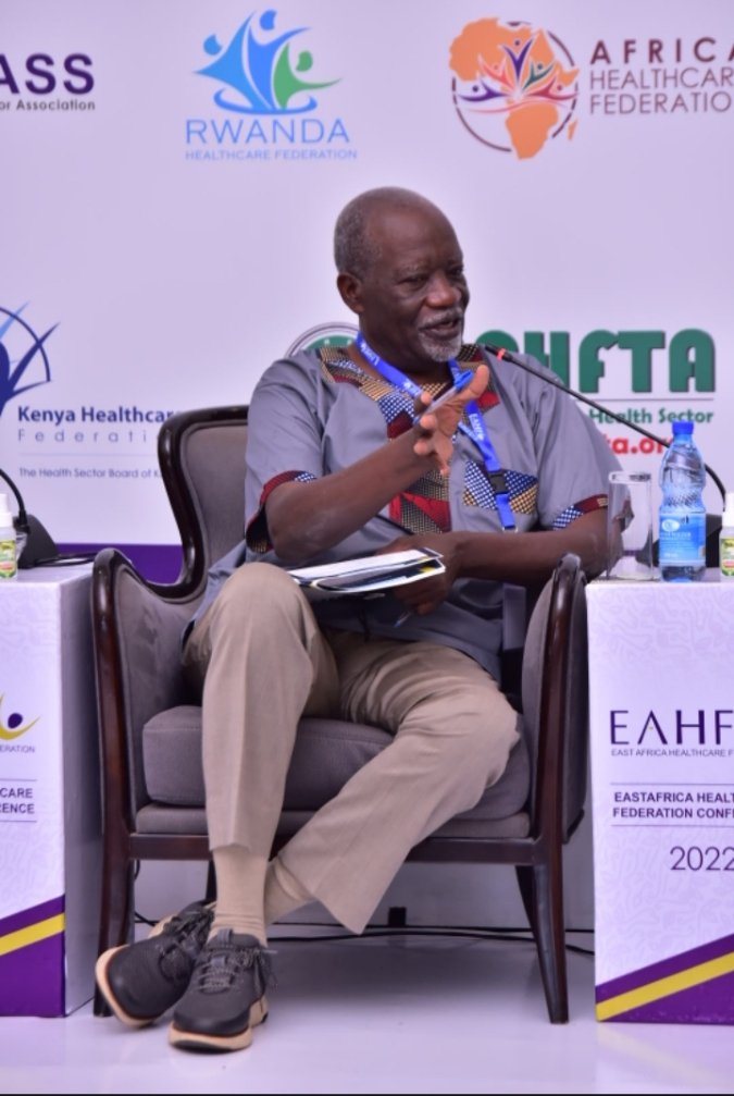 UgHealthcreFed's tweet photo. Prof Khama Rogo moderating a session on responding to Africa's Non-Communicable Disease Challenges; A Private sector perspective #EAHFconference2022
#Buildingresilientsystems
@ThinkWellGlobal @PATHadvocacy @_HealthPartners https://t.co/kZZKMQDfIK