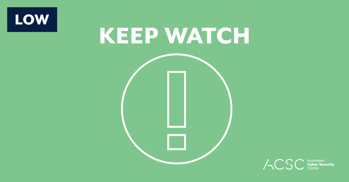 ASDGovAu's tweet photo. ❗ ALERT ❗The ACSC is aware of a potential vulnerability associated with Microsoft Exchange Server (Exchange). Organisations should apply the latest patches from Microsoft &amp; continue to monitor networks for suspicious activity.  

Guidance is available: https://t.co/nISIQclVry https://t.co/OAwnFuvK8t
