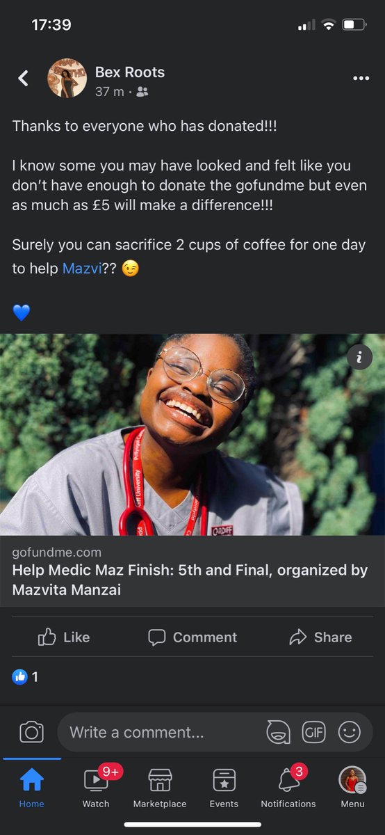 MazvManzai's tweet photo. Hey guys just another reminder please help donate to my go fund me we’re on the brink of 10K 
And just to say £5 how’s a long way ! 2 cups of coffee 
#GoFundMe #donate #fifthandfinal #Medical #Cardiff #Students https://t.co/ADdm8yN73Z