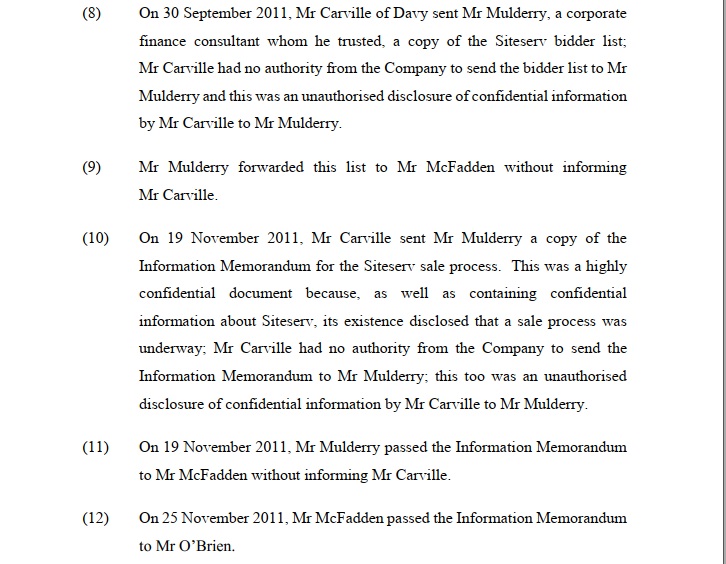 nwl88444048's tweet photo. Person at Dept of Finance looking after our remaining stakes in the banks is ...... Des Carville!
Des was criticised for his conduct in the sale of Siteserv, but hasn't faced any adverse consequences. Strange. https://t.co/ltVYzeug8l