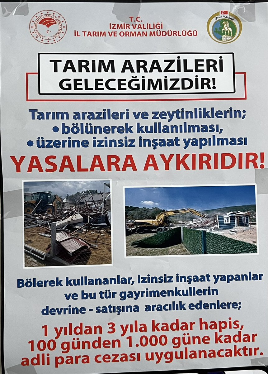 Bucanın köyleri talan ediliyor ve SİZ SUSUYORSUNUZ görevini yapmayanda SUÇLUDUR <a href="/BucaBld/">Buca Belediyesi</a> <a href="/tuncsoyer/">Tunç Soyer</a> <a href="/izmirhim/">İzmir HİM</a> <a href="/izmirtarim/">İzmir Tarım ve Orman İl Müdürlüğü</a> @IzmirValiligi show değil hizmet yapın beylerr