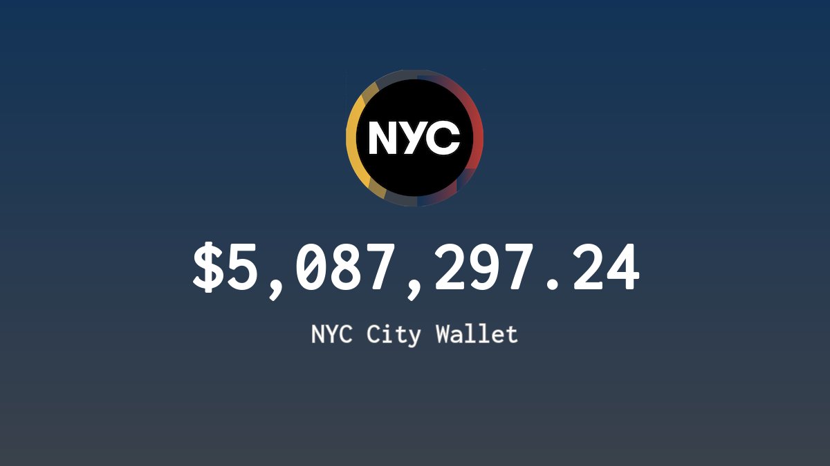 NYC City Wallet tweet media