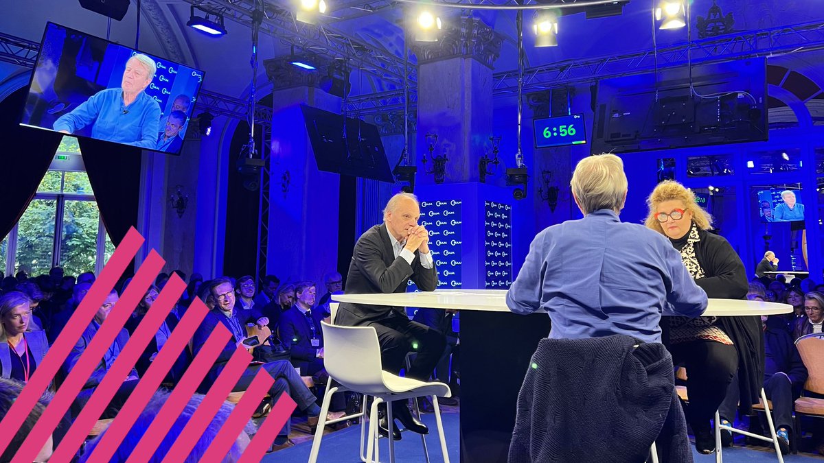 gauthierpro's tweet photo. #CHAM2022 | Instant questions à @Kouchner de #GuyVallancien et @AnneSophieJoly1 autour de la place du #patient dans le système de santé avec notamment un bilan très #mitigé de la "#LoiKouchner" sur les droits des malades. "Il appartient aux #NGSanté de faire évoluer les choses…" https://t.co/R3aCoPAx6K