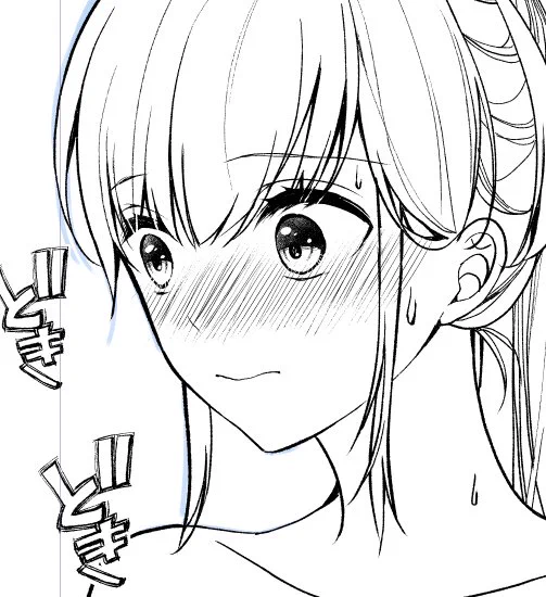 ペン入れ終わりました🙌ギリ月末! 
