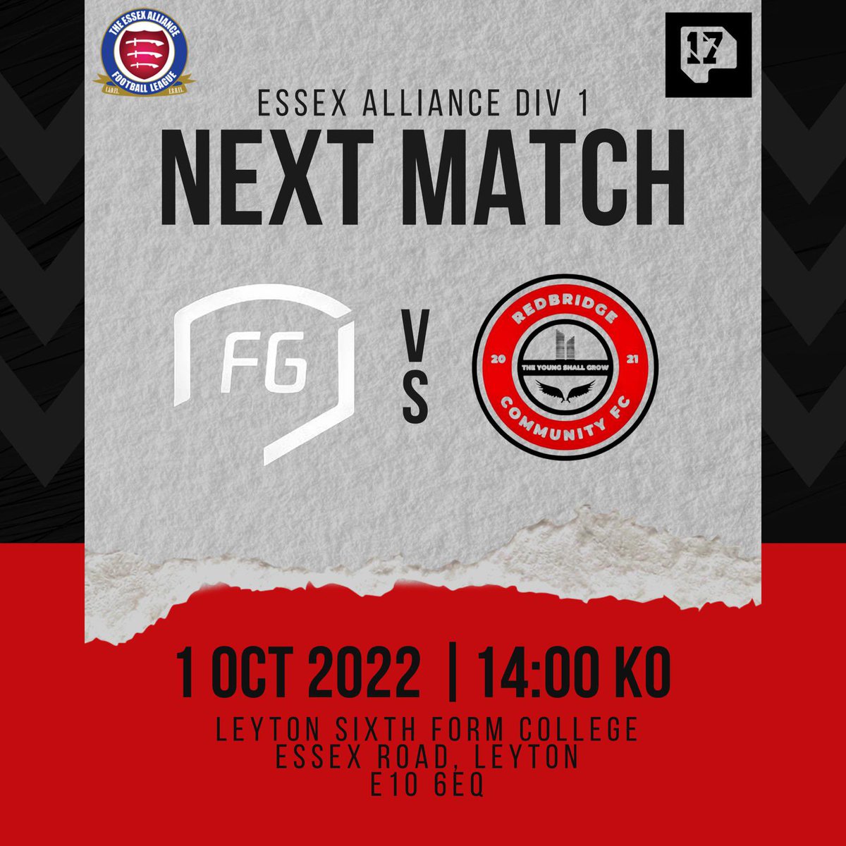 redbridgecommunityfc tweet media