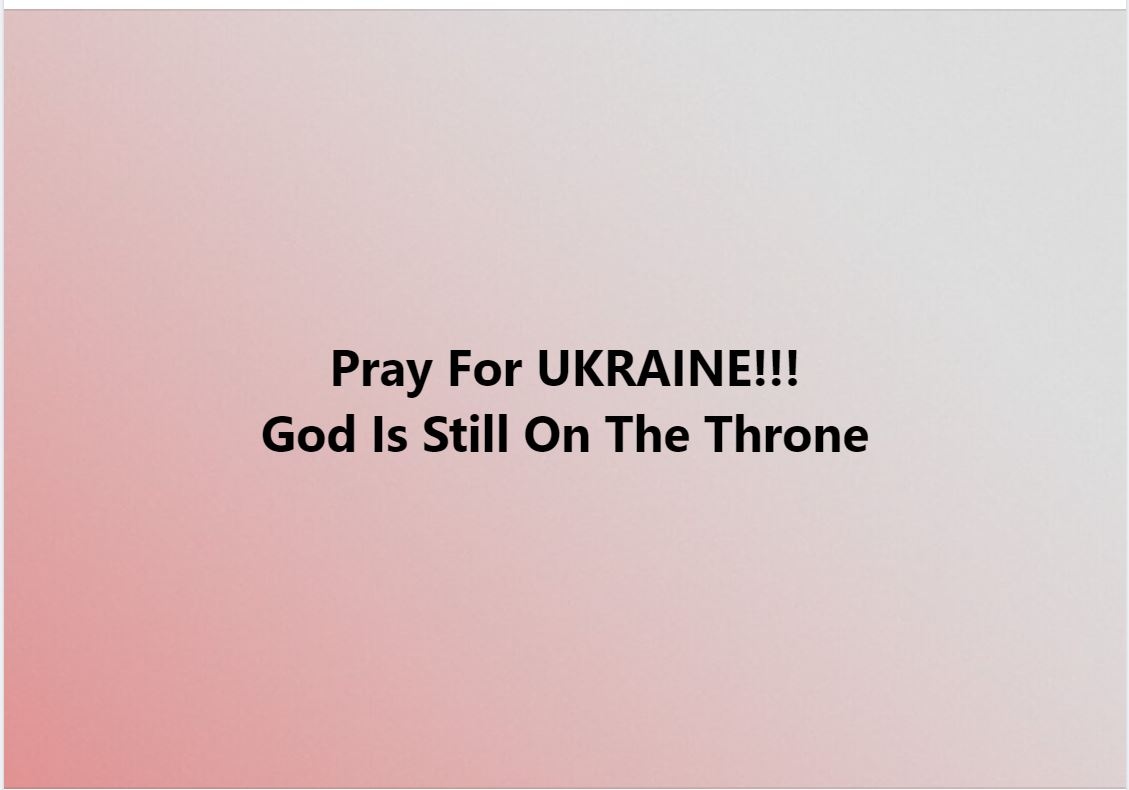 CityWidePrayers's tweet photo. Pray for UKRAINE!!! God is still on the Throne
#womenoffaith #womanoftheword #womanofgod
#walkbyfaith #virtuouswoman #kingdomwoman
#jesusgirl #christianwomen #christianliving
#nationwideprayers #nationwideprayernetwork
#nationwideprayer #gospelquotes #women_of_prayer https://t.co/da6aLGZBoS