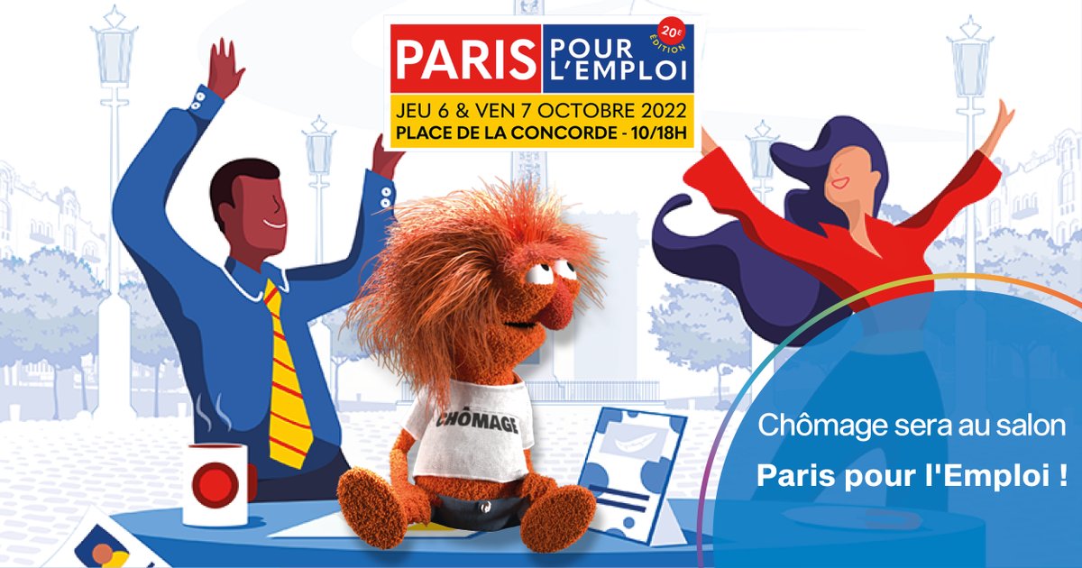 ConnecttBTP's tweet photo. 🔔 Chômage sera présent au Salon Paris pour l’Emploi les 6 et 7 octobre 2022 pour organiser une manifestation anti-Connectt et antiemploi…

📢 Nous comptons sur votre présence pour évincer
Chômage !

#recrutement #connectt #emploi #chomage  #salonemploi #paris https://t.co/JUq87W9EIS