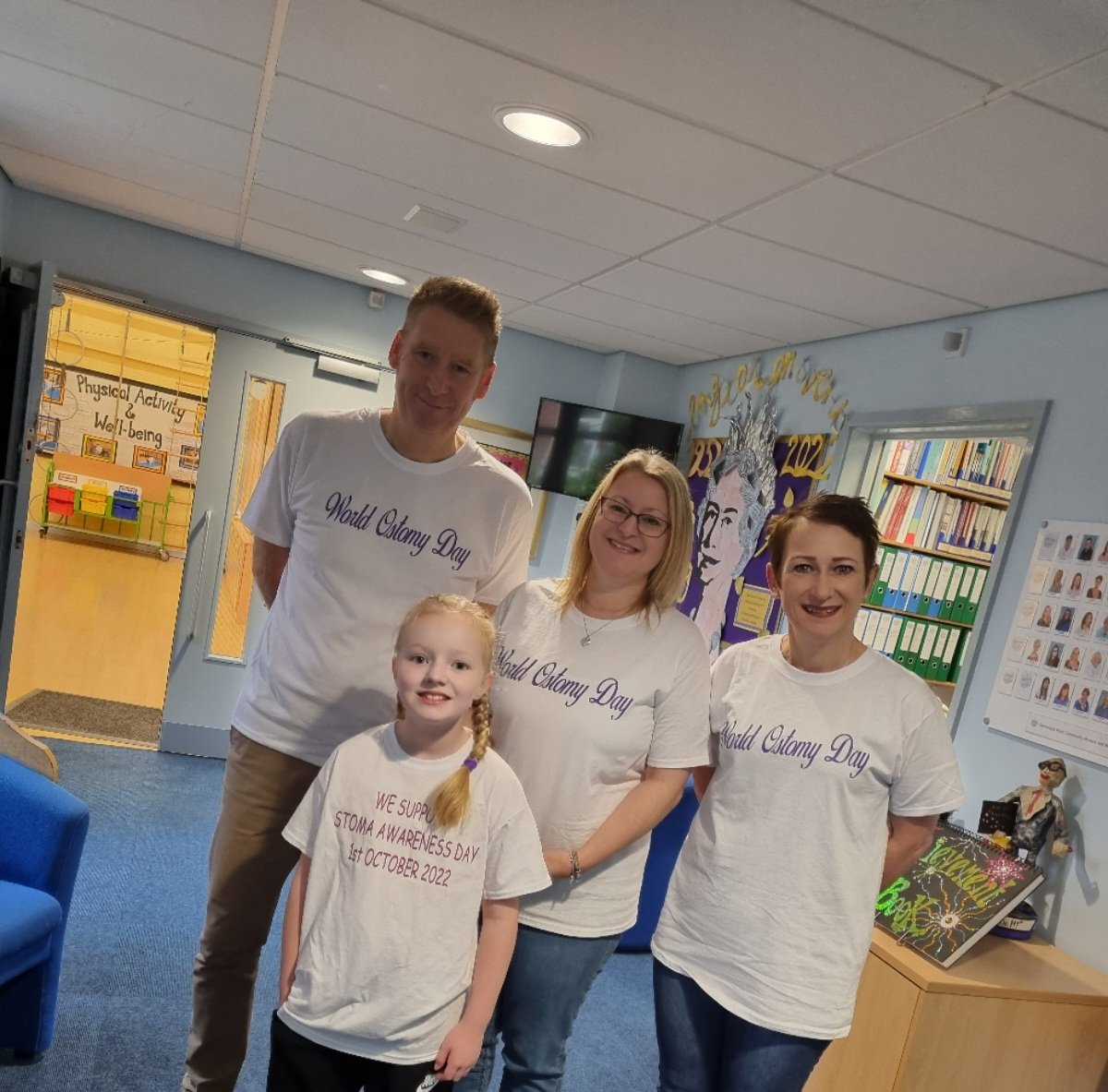 PoppyPowerStoma's tweet photo. Massive thank you to @CambRdSchool for helping raise awareness and removing the stigma of stomas #stomaawareness #oad2022 https://t.co/E4bAwlV3rt