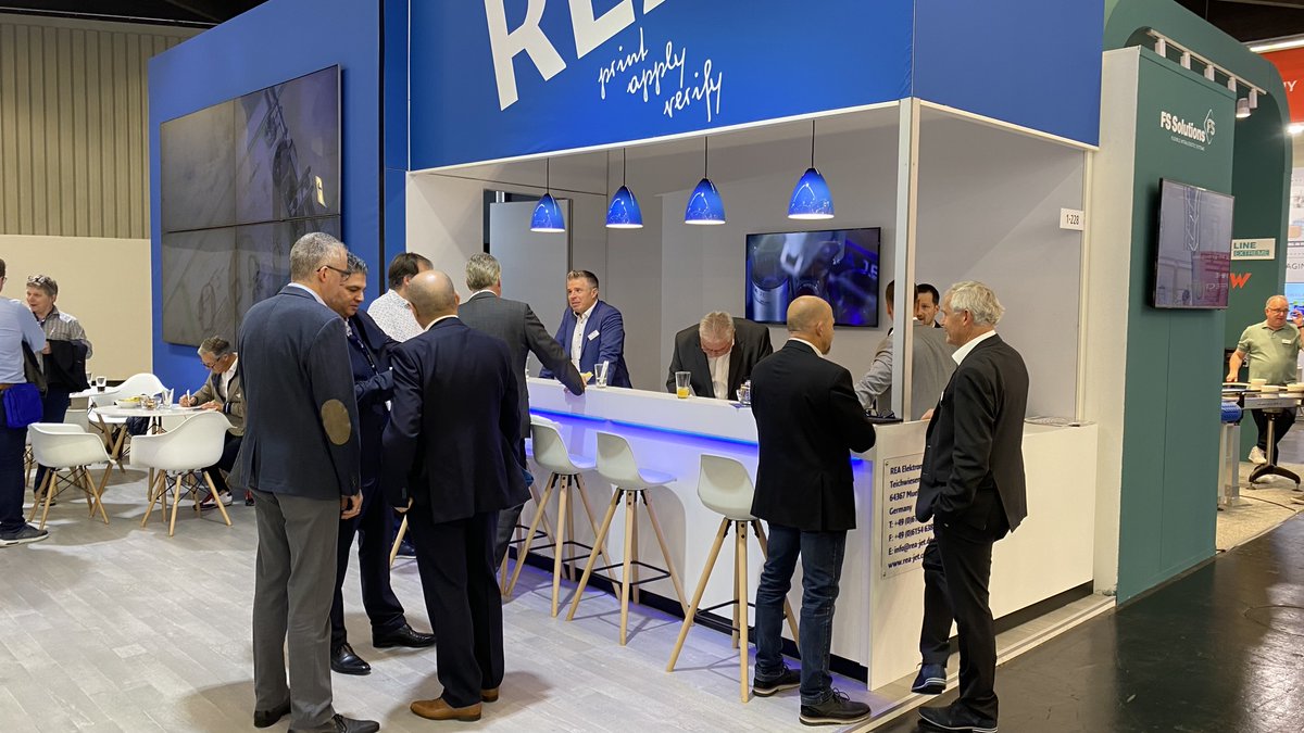 REA_JET's tweet photo. Vielen Dank, @fachpack!
Wir bedanken uns beim Organisationsteam der #FACHPACK. Unser Dank gilt auch allen Besuchern auf unserem Messestand für das Interesse und die guten Gespräche.
#REAGlobal #PrintApplyVerify #FACHPACK2022 https://t.co/wgdSCx8Agz