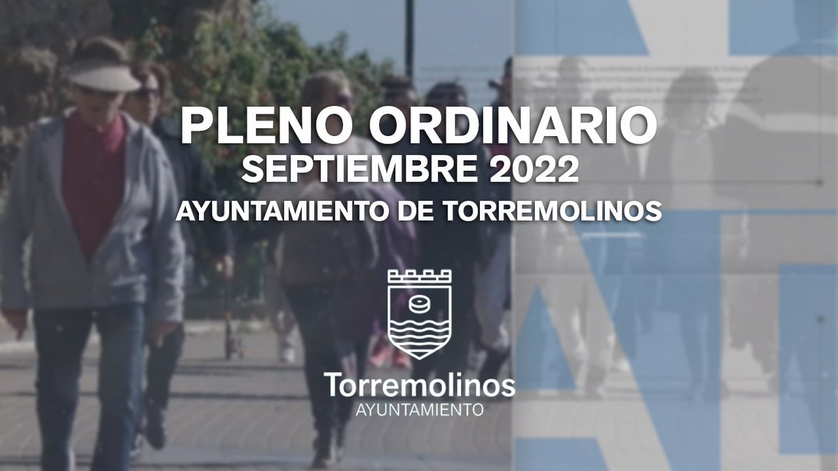 📌Ya pueden seguir en directo el Pleno Ordinario del <a href="/Torremolinos_On/">Torremolinos Informa</a> a través de nuestro Canal de Youtube👇
youtu.be/6V_iQCpqH00
✔️Además esta noche a las 21.30h emisión en Torremolinos televisión.