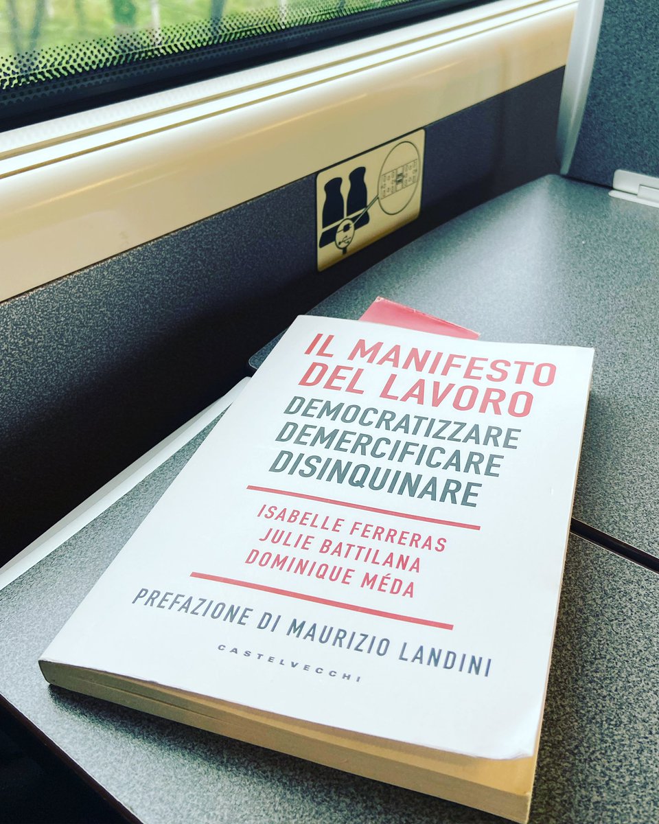 Fo_Elettrica's tweet photo. Traveling to Bologna for the first assembly of the #DemocratizingWork Italia movement.
I am very happy that I will spend two days talking about #democratize and #decommodify work and #decarbonize with activists from different Italian organisations and universities https://t.co/l7SU2oCyc6