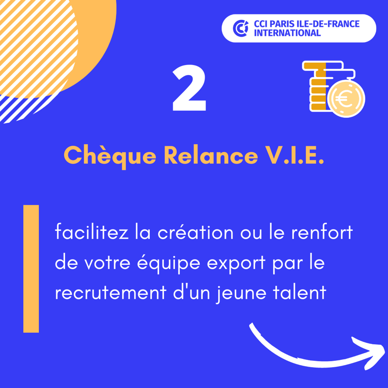 CCIParis_Export's tweet photo. Relancez votre activité à l'#export grâce à ces 3 mesures phares du Plan de #Relanceexport ⤵️