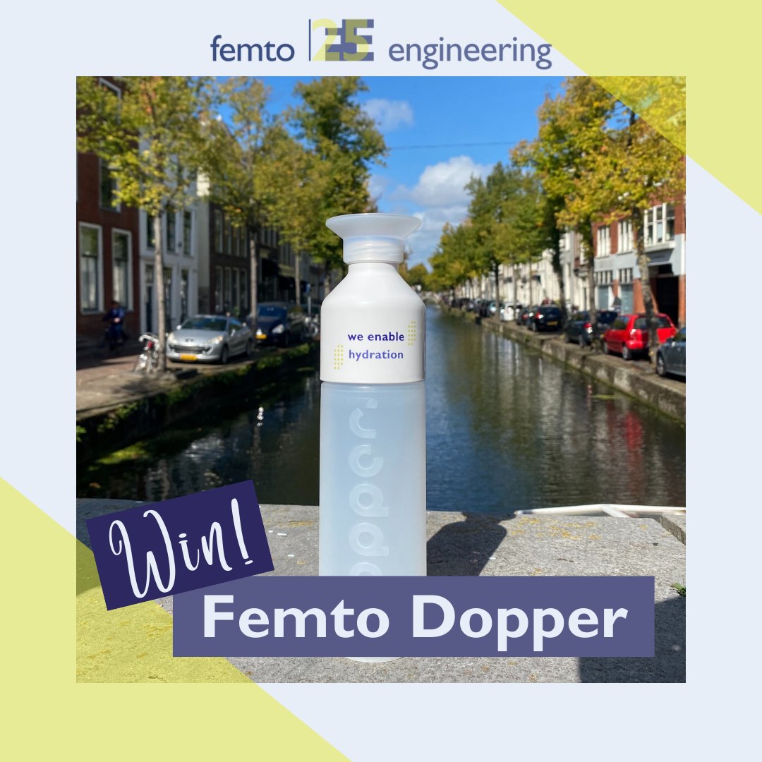 femto_delft's tweet image. 🏆𝐃𝐨𝐩𝐩𝐞𝐫 𝐆𝐢𝐯𝐞-𝐚𝐰𝐚𝐲🏆
We&apos;ve made these special Femto Doppers! You can have one too if you:
- Like this post
- Follow us
- Comment the hashtag #weenablehydration 

We will announce the winner next month!
#weenableinnovation #hydrate #engineering #delft #sustainability