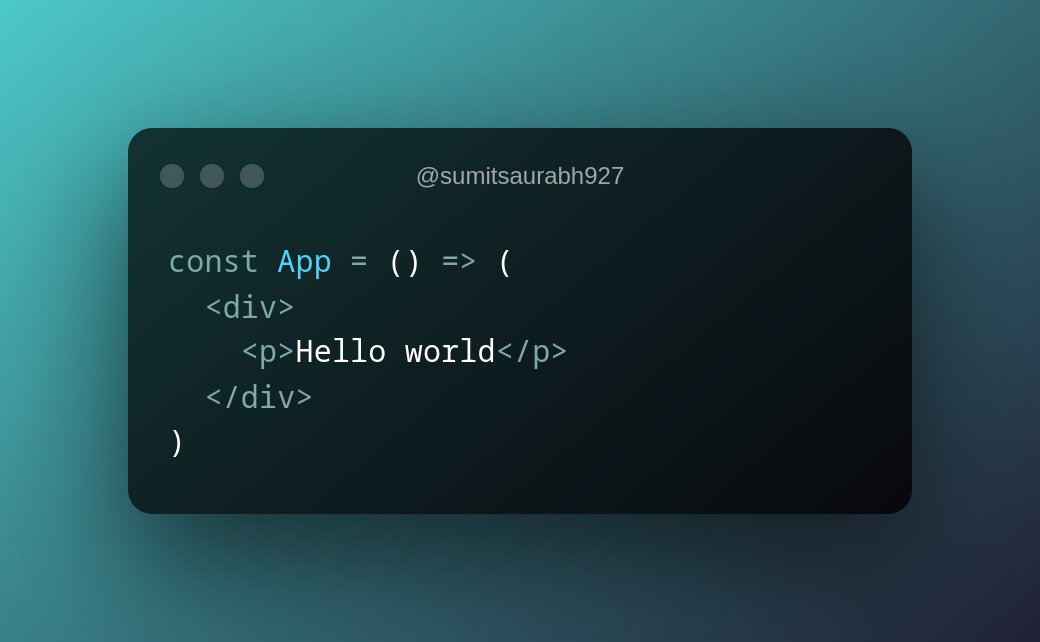 📌 React components! Almost all React apps revolve around Components ...