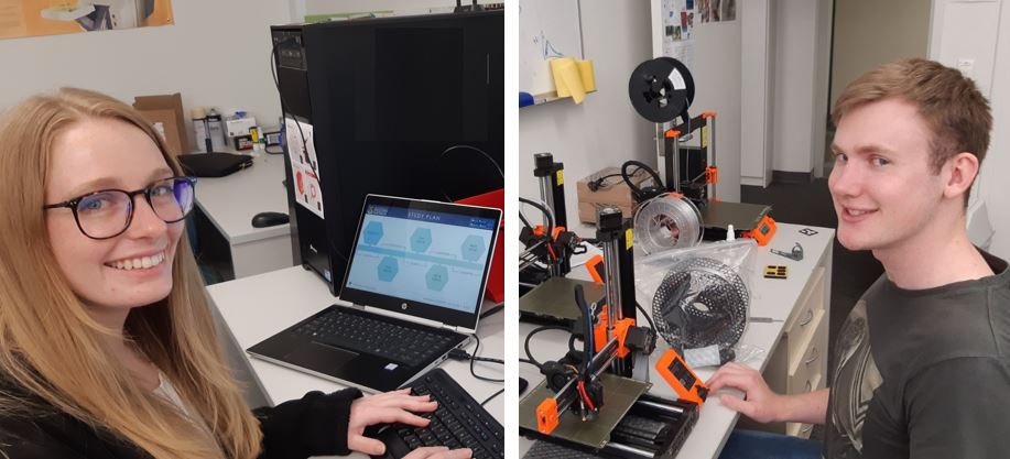 MedicalUwa's tweet photo. Medical Physics postgraduate students were shining bright in the @UWAPSA Research Week.

Congratulations to Riley Croxford and Hannan Dempsey for being awarded for the "Best Talk in Session"!
Well done Hannan and Riley👏 

@UWAresearch @UWAPSA #MedPhys @ACPSEM https://t.co/LD2WK8pt4O