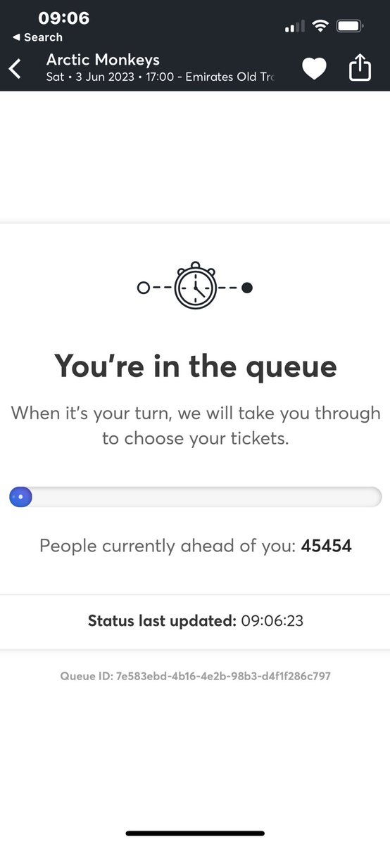 _ayseox's tweet photo. @Ticketmaster failure once again !!!! Tickets in my basket ready to go, app crashes, thrown to the back of the queue 💔😭 https://t.co/uaHnggnVzQ
