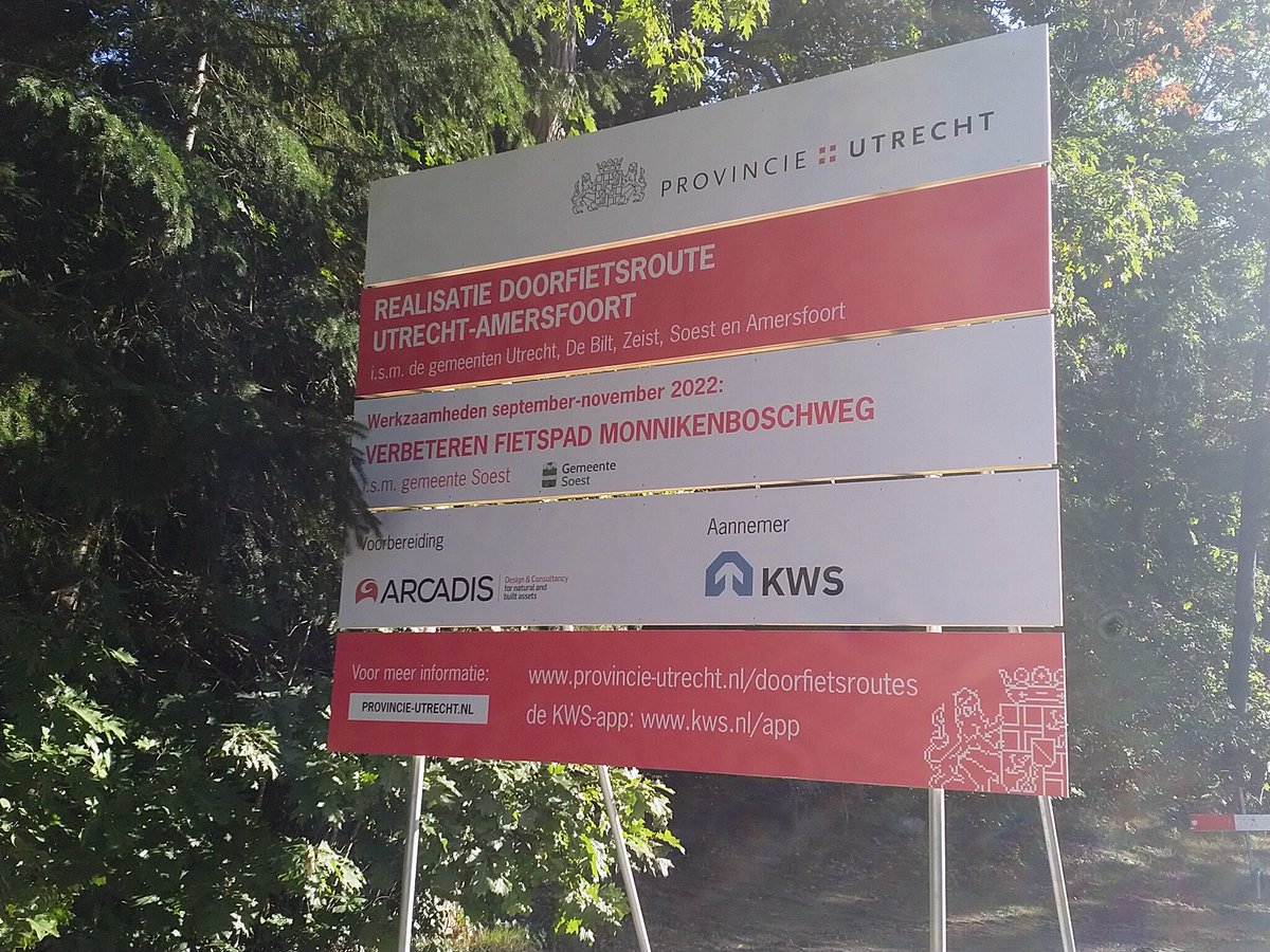 En het wordt nog aantrekkelijker #doorfietsroute <a href="/ProvUtrecht/">Provincie Utrecht</a> <a href="/gemeentesoest/">Gemeente Soest</a> <a href="/Arcadis/">Arcadis</a>