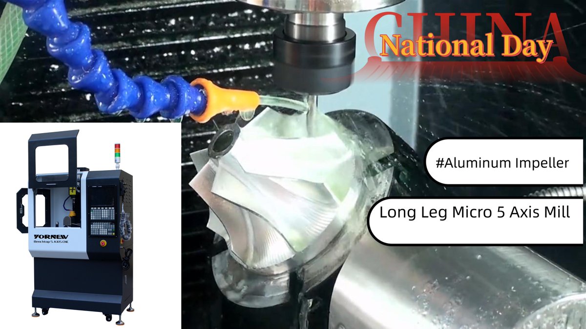 yornew_cnc's tweet photo. After Developed New Long Leg 5 axis Micro CNC Milling Machine, We Will Be Duty Off Three Days For Chinese National Day!!🌹🌹
#CNCMills #CNCMachining #Machinecenter #Instamachinist #CNCMillingmachine #PersonalCNC #CNCMachinecenter #Machiningcenter #Smallmachiningcenter #HobbyCNC https://t.co/0r5s3TyJC3