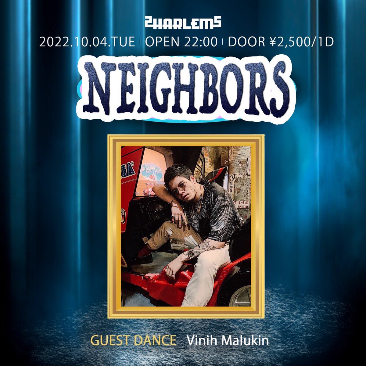 BOH_GEN's tweet photo. 4日後
NEIGHBORS @club_HARLEM 
GUEST DANCE: Yusei (D-BLAST / KING OF SWAG) / Vinih Malukin 
GUEST DJ:@DJHACHI_ 

是非🔥 https://t.co/N5fL7l6QpN