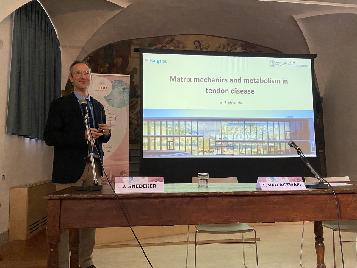 Collin Ewald (@collinewald) on Twitter photo Great insights from #mechanical #tension to #calcium signaling via #piezo with #clinical implications for #aged and #injured #tendons by β¦<a href="/SnedekerLab/">The Snedeker Lab</a>β© β¦<a href="/ETH_en/">ETH Zurich</a>β© β¦<a href="/SwissMatrixBio/">π¨π Swiss Society for Matrix Biology</a>β© #mbe2022 Great insights from #mechanical #tension to #calcium signaling via #piezo with #clinical implications for #aged and #injured #tendons by β¦<a href="/SnedekerLab/">The Snedeker Lab</a>β© β¦<a href="/ETH_en/">ETH Zurich</a>β© β¦<a href="/SwissMatrixBio/">π¨π Swiss Society for Matrix Biology</a>β© #mbe2022