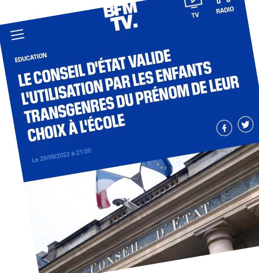 Sentinelles_fr's tweet photo. Les « enfants transgenres »… ?!?
L’idéologie a fait des ravages, plus rien ne protège les enfants aujourd’hui, même pas le Conseil d’État. #Ideologie #EnfanceEnDanger
#Transhumanisme #GenerationGender https://t.co/uL4rKUWSPb