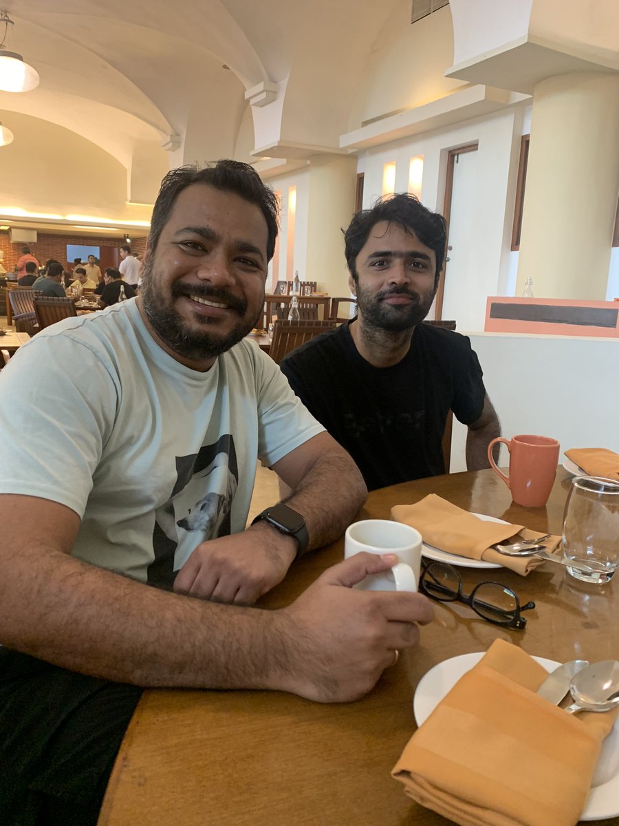 Rajesh Sawhney 🇮🇳 (@rajeshsawhney) on Twitter photo Lovely catching up with 3 rising stars in my portfolio at GSF Founders for Founders Retreat in Goa
<a href="/GoyalVikul/">Vikul Goyal</a> <a href="/bima_insurance/">Bimaplan</a>
<a href="/jeryalthaf/">Jery Althaf</a> <a href="/koloappofficial/">koloapp</a>
<a href="/vivekprakash/">Vivek Prakash</a> <a href="/satyambaranwal/">Satyam Baranwal</a> <a href="/codingal/">Codingal</a>
3 disrupters in massive markets: Insurance, Home Improvement & coding for kids Lovely catching up with 3 rising stars in my portfolio at GSF Founders for Founders Retreat in Goa
<a href="/GoyalVikul/">Vikul Goyal</a> <a href="/bima_insurance/">Bimaplan</a>
<a href="/jeryalthaf/">Jery Althaf</a> <a href="/koloappofficial/">koloapp</a>
<a href="/vivekprakash/">Vivek Prakash</a> <a href="/satyambaranwal/">Satyam Baranwal</a> <a href="/codingal/">Codingal</a>
3 disrupters in massive markets: Insurance, Home Improvement & coding for kids