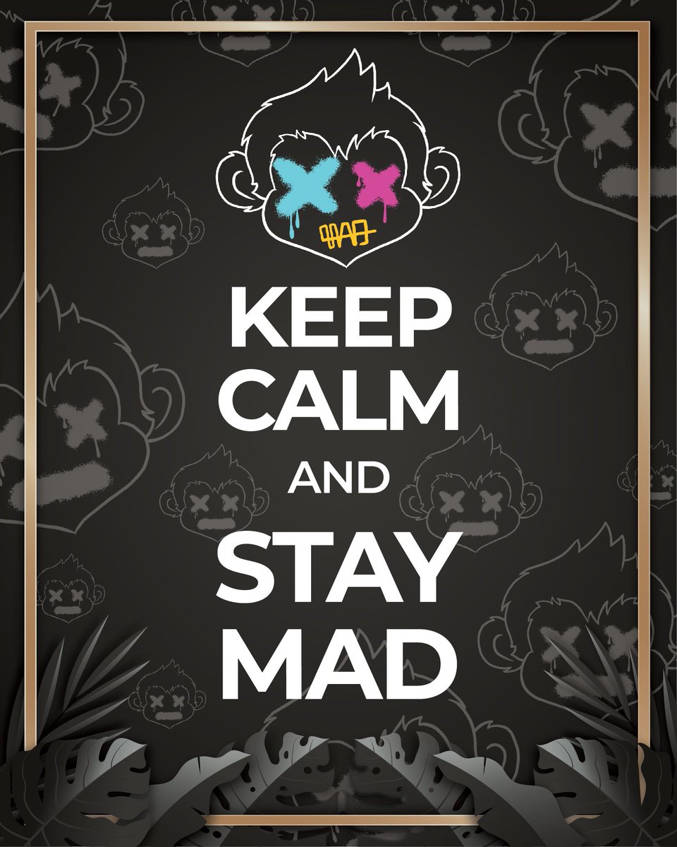 MadMonkeysINC's tweet photo. We are nearly reaching 4000 on twitter! This has been crazy!

🙉 Follow Us
🙊 Like and RT
🙊 Comment 'MAD' in your language!

Monkeys are coming!

#CNFTCommunity #CNFT #CNFTGiveaway #Cardano #CardanoNFT #NFTGiveaway #NFT https://t.co/NopLsxHAFO