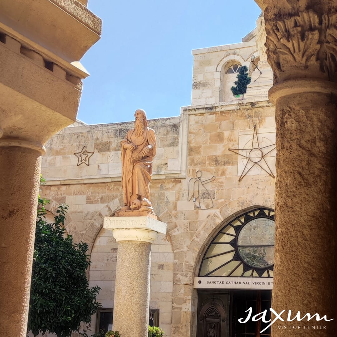 Saxum_en's tweet photo. "To ignore the Scriptures, is to ignore Christ” 
Saint Jerome, Priest and Doctor of the Church.  Video Youtube: https://t.co/8GSv3TW4v8

#Bethelem #Holyland #Saintjerome https://t.co/FS5wqknQZG