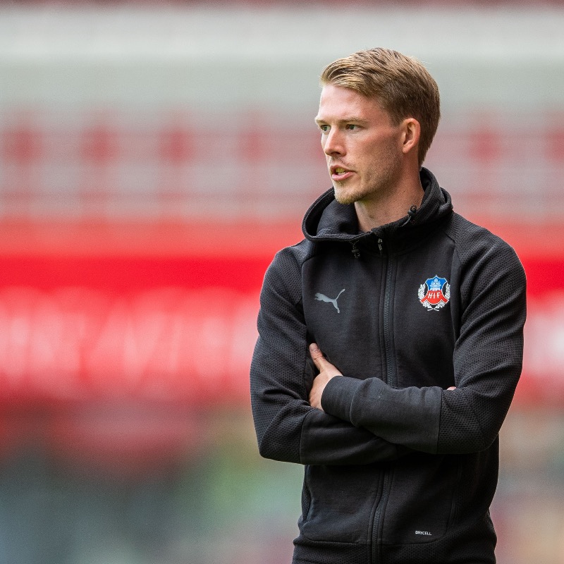 HelsingborgsIF's tweet photo. 🗣 | Se intervjun med Kristoffer Schönbeck för att ta del av tankar kring säsongen samt kvalet.