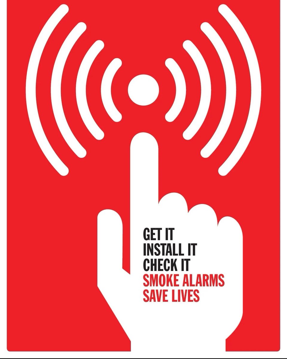 SRFireandSecur1's tweet photo. You’re at least four times more likely to die in a fire in the home if there are no working smoke alarms.

Homes and businesses should do fire alarm checks at least once a week. 

Smoke alarms save lives 👉 https://t.co/H8U3DDpR34 https://t.co/L3Gs2RooM7