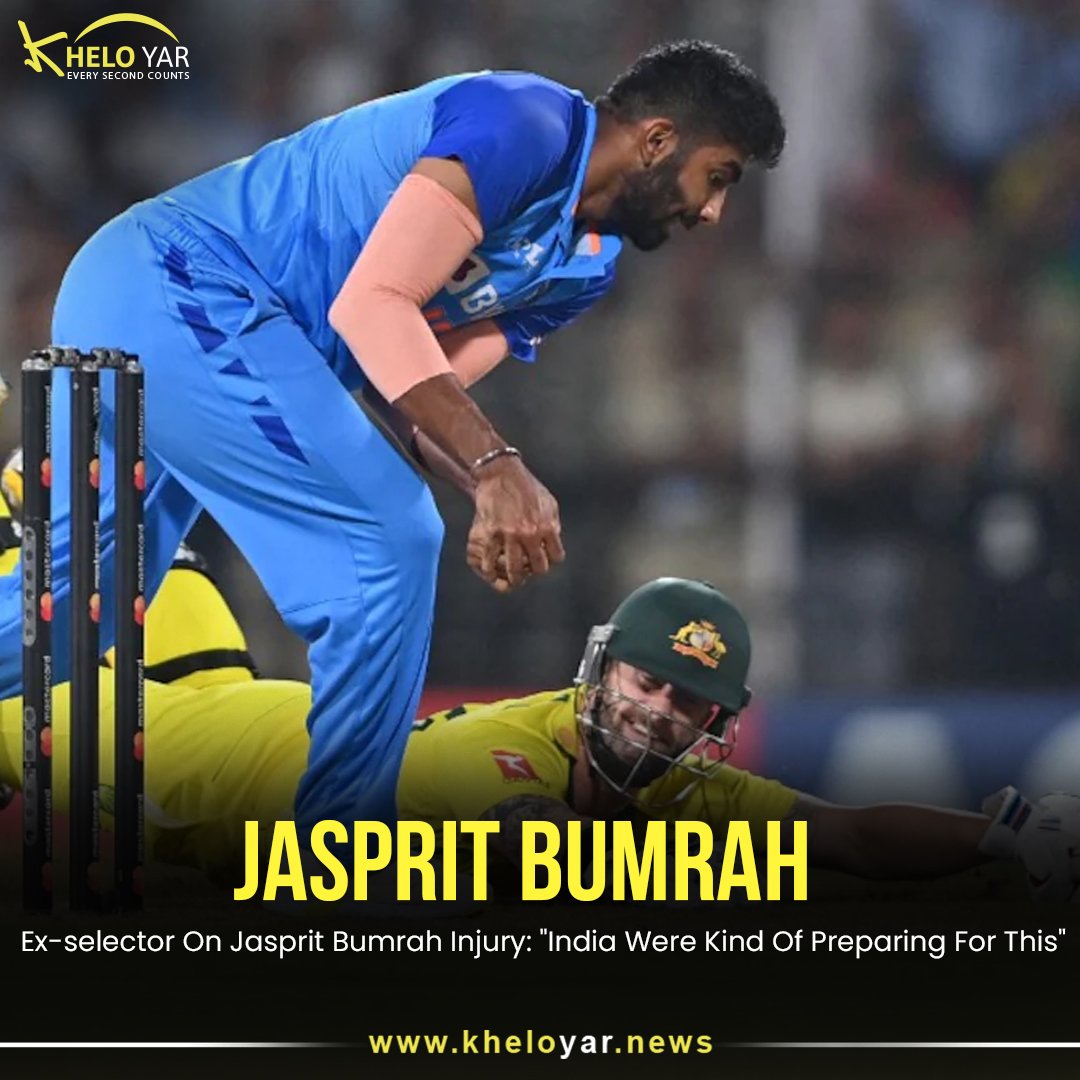 KheloyarN's tweet photo. Ex-selector On Jasprit Bumrah Injury: "India Were Kind Of Preparing For This"

💻 SIGN UP NOW:-https://t.co/vxyQfIXkB4

#jaspritbumrah #cricket #viral #trending #t20 #odi #injury #india #bcci #deepakchahar #asiacup #worldcup https://t.co/9EibUyDqOJ