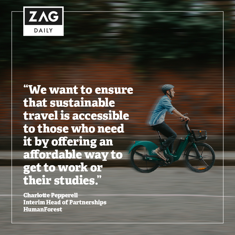 .<a href="/humanforest_uk/">HumanForest</a> unveils ‘Friends of the Forest’ concession scheme.

Designed to break down cost barriers to sustainable micromobility, the scheme offers students, NHS staff and emergency service workers a 20% discount.

Read more: bit.ly/3y3E65W