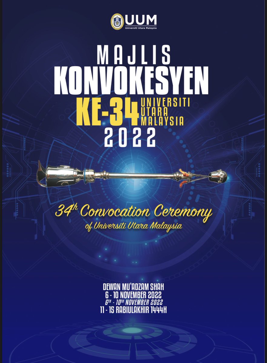uumnews's tweet image. Tak lama dah..
#uumconvocation #konvokesyenuum