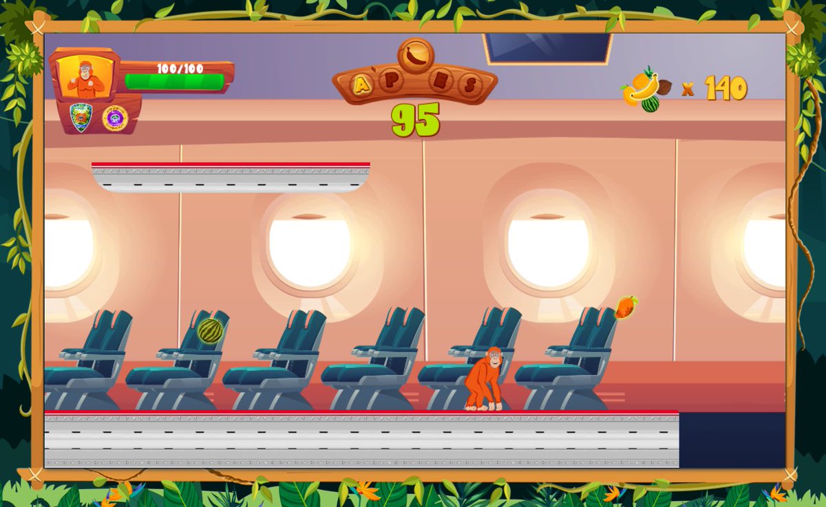 PlayTGE's tweet photo. ๐ด OOH-OOH-HAHA!
๐ Hello Jungle !
โ๏ธ Have you tried our new plane map yet?
๐ This week, players of #TheGreatEscape are competing for 355.5 $GLMR + 1904 $BANANAS of prize pool!
โก https://t.co/GWvKVA0EGa
๐ฆง Get your #GLMJ ready to embark on another fruit picking journey! https://t.co/lTpcD8HuoC