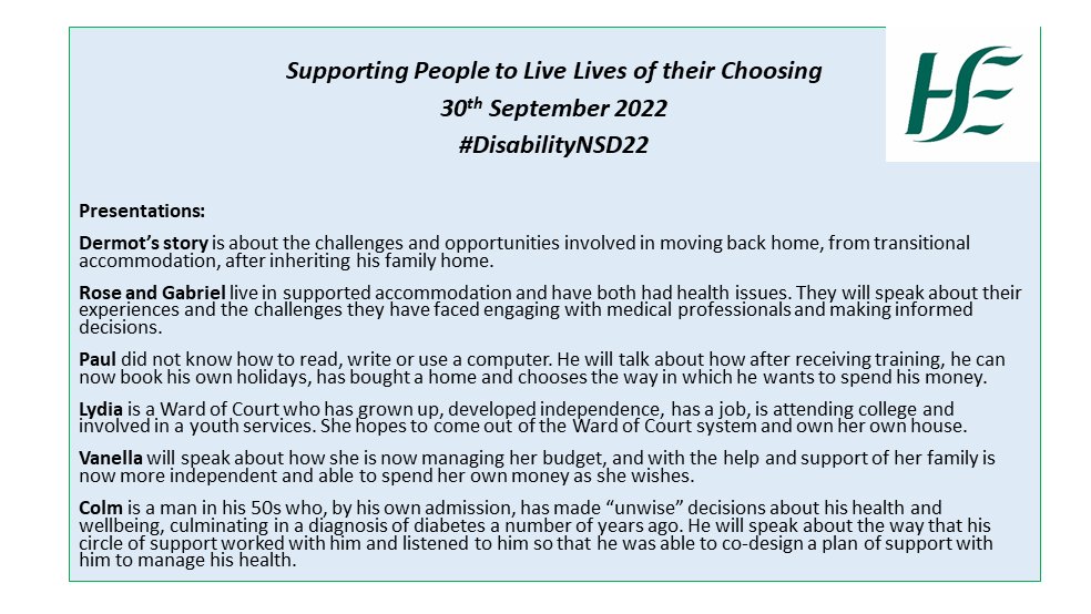 Disabilities_QI's tweet image. Disability National Sharing Day
Focus on disabled peoples experiences and challenges they have encountered when being supported to:
Manage their money
Make decisions about their health
Decide where they would like to live
Time: 10:30am
Link to register:
us06web.zoom.us/webinar/regist…