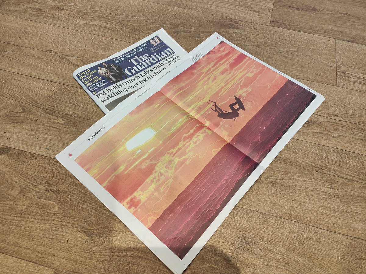 marksmcneill's tweet photo. Wow 😲

Double page spread in the @guardian thanks @Bavmedia 

For the heads up 📸😍 https://t.co/i82iv4yxrP