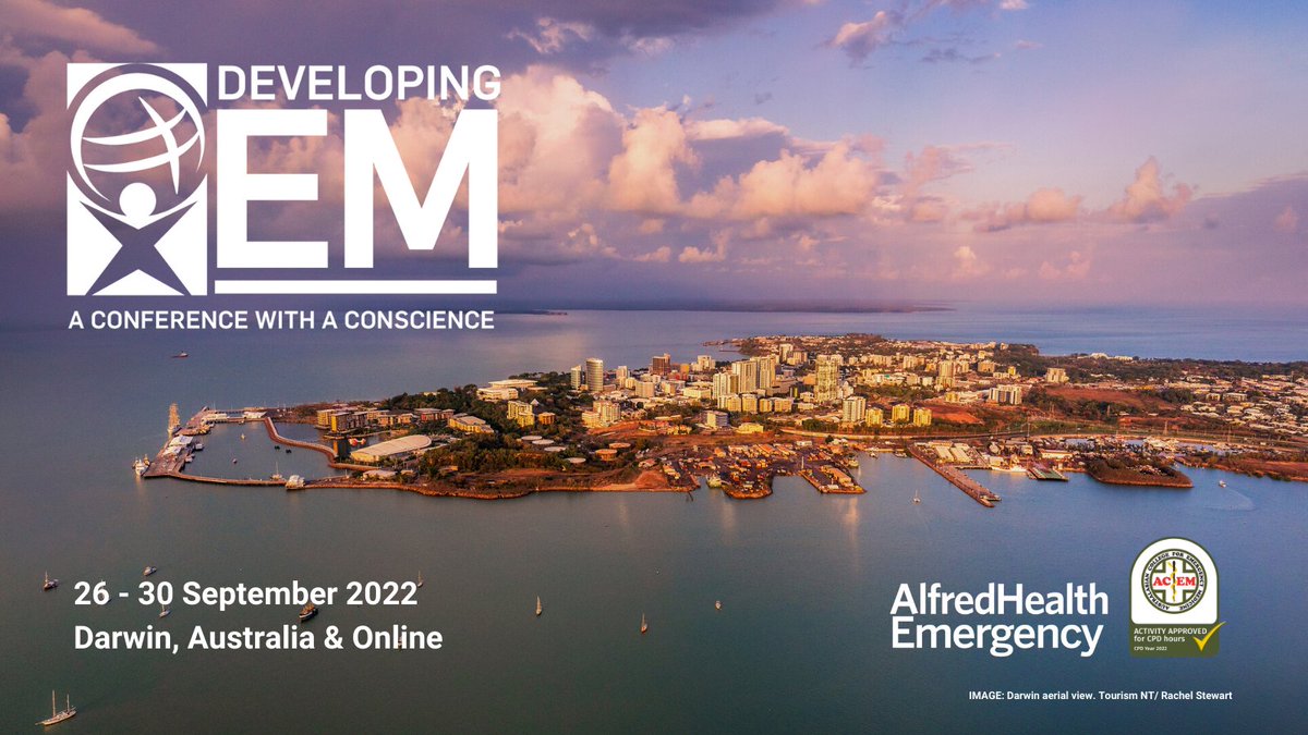 developingem's tweet photo. Focus on the challenges and opportunities of the delivery of healthcare for First Nations people will be a centrepoint of #DevEM2022 Darwin. Check out our amazing First Nations leaders and faculty here. https://t.co/y87CuwVyhi @RichardFejo https://t.co/nHEQAxOOXM