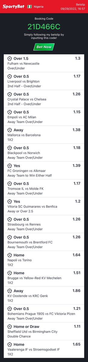 14oluwatosin's tweet photo. Saturday weekend games are ready !! Letβs make money together guys !!!
@spiriitual @surecr7 @LifeOfAdunni @cindy_blog
#Gamblewithsense https://t.co/zy0ljyftGg