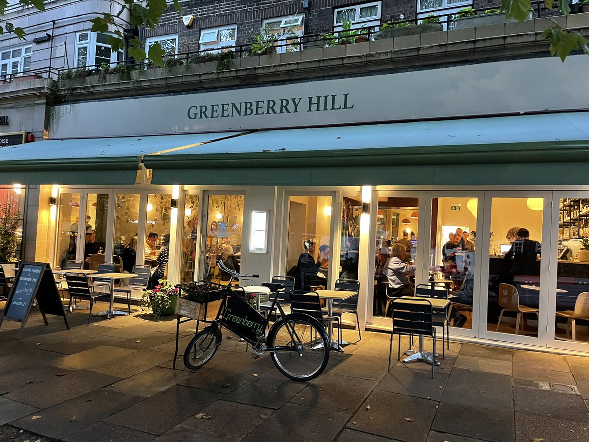 Our sibling Greenberry Hill is now taking reservations from October 2nd. Very excited to be opening for all day dining in Belsize Park ! greenberryhill.co.uk. 205-207 Haverstock Hill NW3 4QG.