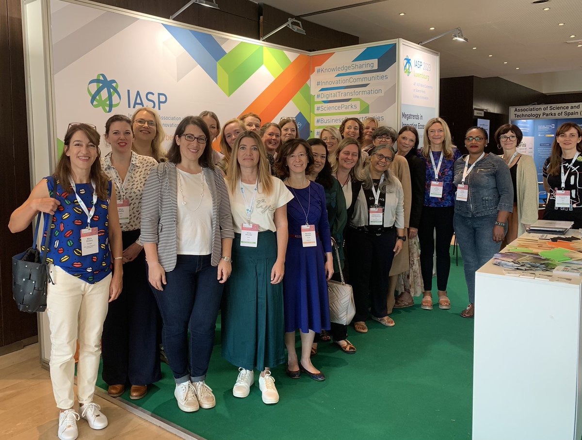 It was great to see members of #womeninIASP this morning, for a lightning round-the-world snapshot of our #innovationecosystems including ongoing challenges for women #startup founders and how we can help each other to help them #IASPseville