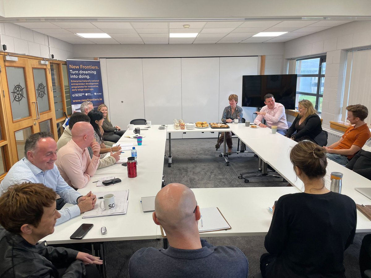 I had the opportunity to meet with the <a href="/EI_NewFrontiers/">Enterprise Ireland's New Frontiers programme</a> group on the Kerry Campus <a href="/MTU_ie/">Munster Technological University</a> this week. The entrepreneurial mind is a treat to behold. Looking forward to their progress throughout their time on the programme.