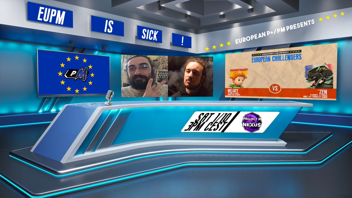 ProjectMFrance's tweet photo. European Challengers #1 is tomorrow ! Melody and *Zen will face off in an intense FT5 that will be commentated by Miniboulet and Ipunchips. 
Remember : tomorrow 3PM CEST on https://t.co/PnCe2JunlO
#EUPMisSick https://t.co/AM9sRGNoWH