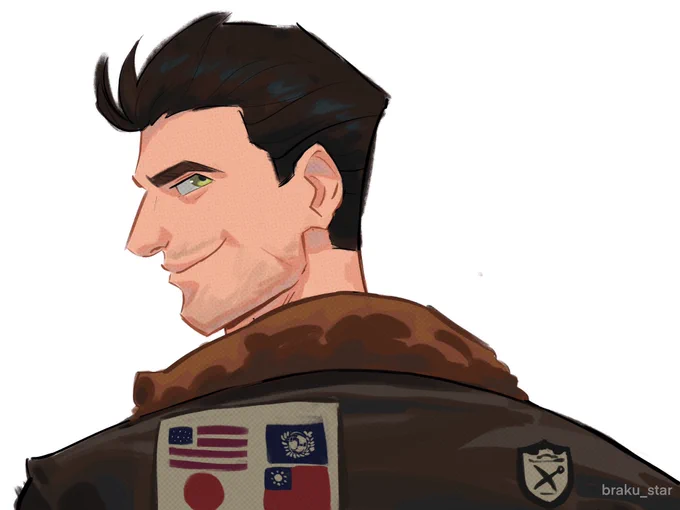 Maverick #TopGun #rkgk #Procreate 