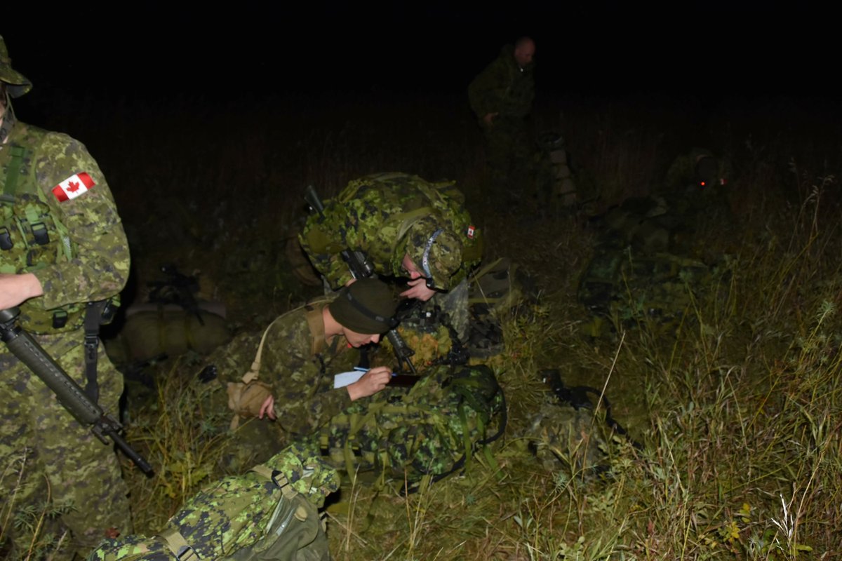 cameronscanada's tweet photo. Over the weekend members of the unit took place in a combined field exercise with the Royal Winnipeg Rifles at CFB Shilo. 

Au cours de la fin de semaine, les membres de l'unité ont participé à un exercice de campagne combiné avec les Royal Winnipeg Rifles à la BFC Shilo. https://t.co/w9BUAO0uu6