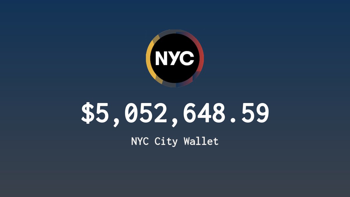 NYC City Wallet tweet media
