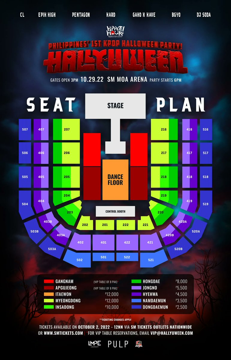 kpopconph's tweet photo. This is it! The biggest, baddest, and best K-POP Halloween Costume Party is finally happening at the Mall of Asia Arena on October 29, 2022, 6PM.

Tickets will be available on October 2. Visit https://t.co/3iRWFaxLf4 for more information. Brought to you by: @pulpliveworld https://t.co/c4bc4E72nG