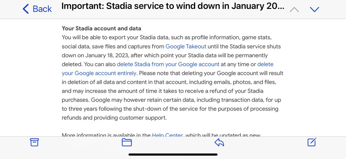 Ludoverse's tweet image. At least #Stadia save data is exportable via #GoogleTakeout: