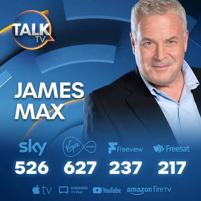 Watch James Max live 🔹youtube.com/watch?v=8VC8gF… 🔸What advice would you give Liz Truss? 🔸The rise of the robots 🔸The energy support scheme @thejamesmax | @dannyfortson | @Myron_Jobson | @EltonMouna| @ThePCAgency