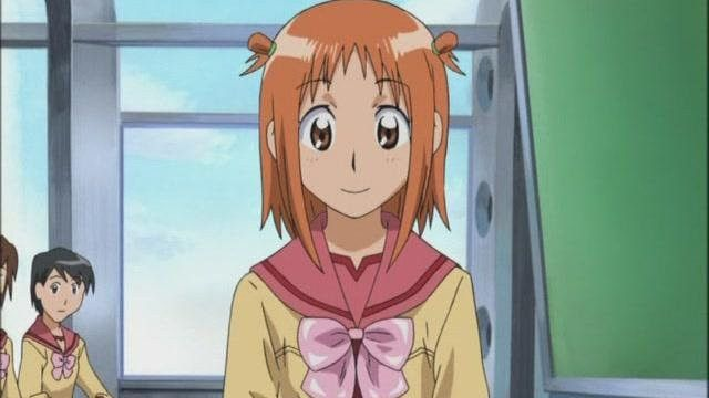 orangeotd's tweet image. the orange anime character of the day is rino rando from gokujo seitokai!